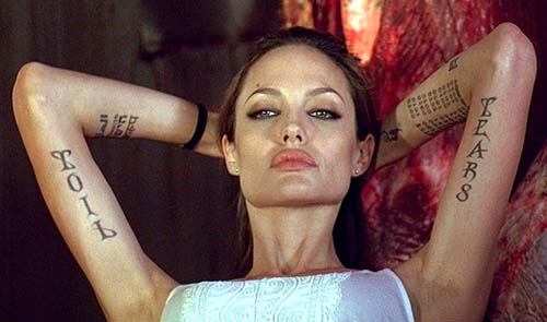 angelina jolie tattoos in wanted. angelina-jolie-wanted-tattoo-